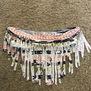 Strapless bikini top